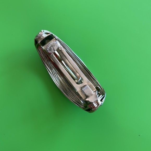 [Vintage] Gold Tone Ponytail Holder/Barrette - Picture 3 of 6